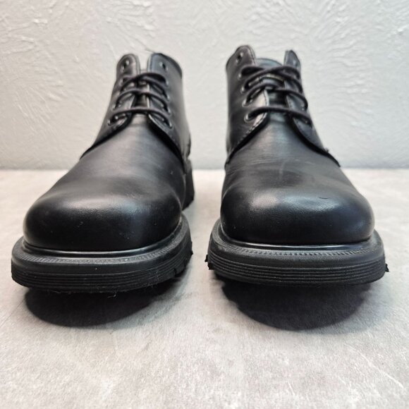 Dr. Martens England Vtg Shoe Boot Mens 10 Leather Retro Derby Oxford Chuckka Lug - Picture 3 of 12